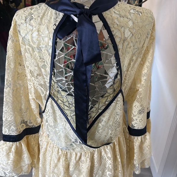 Free People Cream Lace Dress - Picture 7 of 10